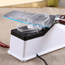 Load image into Gallery viewer, USB Electric Knife Sharpener Professional Electric Whetstone Easy Operate Safe for Straight Serrated Knives Scissors Tool
