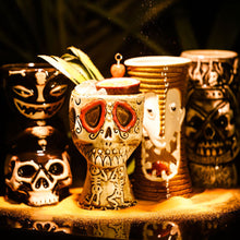 Load image into Gallery viewer, Hawaii Easter Island Tiki Cup Cocktail Cup Ceramic Porcelain Beer Wine Mug Party Cocktail Glass Cup Bar Decorations Gift
