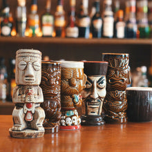 Load image into Gallery viewer, Hawaii Easter Island Tiki Cup Cocktail Cup Ceramic Porcelain Beer Wine Mug Party Cocktail Glass Cup Bar Decorations Gift
