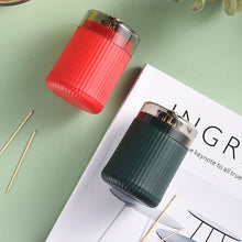Load image into Gallery viewer, Pop-up Automatic Toothpick Dispenser Portable Plastic Toothpick Holder Container Creative Press Toothpick Storage Box Organizer

