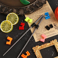 Load image into Gallery viewer, 5PCS Reusable Chopstick Helpers Training Chinese Chopsticks Trainer Holder for Beginner Trainers or Learner
