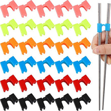 Load image into Gallery viewer, 5PCS Reusable Chopstick Helpers Training Chinese Chopsticks Trainer Holder for Beginner Trainers or Learner
