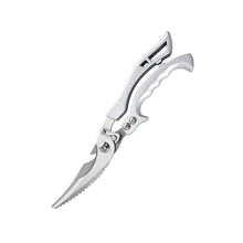 Load image into Gallery viewer, Multifunctional Kitchen Food Scissors Stainless Steel Powerful Chicken Bone Kitchen Shears Seafood Fish Scale Scissors Kitchen Tools
