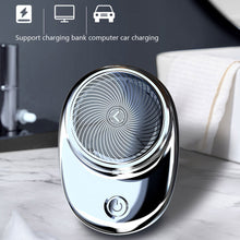 Load image into Gallery viewer, Electric Shaver Portable Mini USB Rechargeable Automatic Razor Washable Durable Detachable Beard Trimmer
