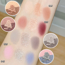 Load image into Gallery viewer, 3 Colors Eyeshadow Palette Matte Pearlescent Portable Long-lasting Eyeshadow Palette Eye Makeup Beauty Cosmetics
