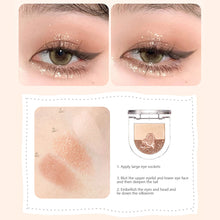 Load image into Gallery viewer, 3 Colors Eyeshadow Palette Matte Pearlescent Portable Long-lasting Eyeshadow Palette Eye Makeup Beauty Cosmetics
