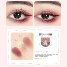 Load image into Gallery viewer, 3 Colors Eyeshadow Palette Matte Pearlescent Portable Long-lasting Eyeshadow Palette Eye Makeup Beauty Cosmetics
