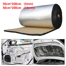 Load image into Gallery viewer, 50x200cm Car Acoustic Thermal Sound Heat Deadener Mat Auto Car Engine Door Sound Proof Wall Panels Deadening Noise Insulation Mats
