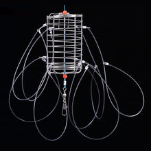 Load image into Gallery viewer, 1PC Stainless Steel Crab Trap Bait Cage Tiny Lobster Fishing Tool Lure Trap Feeder Fishing Accessories
