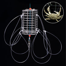 Load image into Gallery viewer, 1PC Stainless Steel Crab Trap Bait Cage Tiny Lobster Fishing Tool Lure Trap Feeder Fishing Accessories
