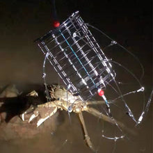 Load image into Gallery viewer, 1PC Stainless Steel Crab Trap Bait Cage Tiny Lobster Fishing Tool Lure Trap Feeder Fishing Accessories
