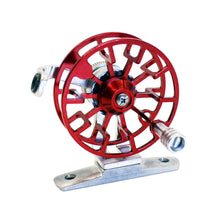 Load image into Gallery viewer, All-Metal Front Wheel Portable Super Light Ice Fishing Spinning Wheel Live Fish Buckle Winter Outdoor Tackle Accessories
