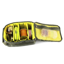 Load image into Gallery viewer, 1PC Large Capacity Fishing Gear Bag Lure Drop Wheel Protective Cover Portable Adjustable Multi-Interval Fishing Line Bait Storage Packbag Fishing Accessories
