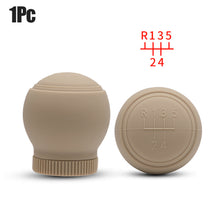 Load image into Gallery viewer, Universal Round 5/6 Speed Silicone Car Case Gear Head Shift Collars Shift Knob Grips Cover Shift Lever Decoration Cover Accessories MT
