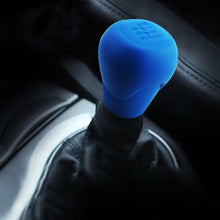 Load image into Gallery viewer, Silicone Car Case Gear Head Shift Collars MT 6 Speed Shift Knob Grips Cover Shift Lever Decoration Cover Accessories For Baojun 510 RS- 730 310 360
