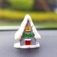 Load image into Gallery viewer, 2Pcs/Set Cartoon Couple with Bench Car Dashboard Doll Balloon LoveLy House Christmas Tree Ornament Decoration Auto Interior Accessories for Gift

