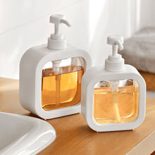 Load image into Gallery viewer, Refillable Bathroom Empty Bottle Dispenser with Press Pump for Soap Shampoo Shower Lotion Portable Travel Hand Washing Bottle
