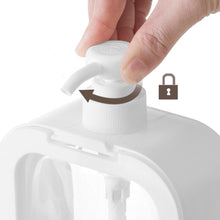 Load image into Gallery viewer, Refillable Bathroom Empty Bottle Dispenser with Press Pump for Soap Shampoo Shower Lotion Portable Travel Hand Washing Bottle
