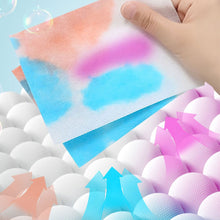 Load image into Gallery viewer, 50Pcs/Bag Laundry Tablets Laundry Paper Anti-Staining Clothes Sheets Anti-String Mixing Color Absorption Washing Accessories
