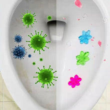Load image into Gallery viewer, Flower Aromatic Toilet Gel Fragrance Deodorant Cleaner Toilet Air Freshener Remove Odors Leave No Traces 14 Flowers Bathroom Cleaning Tools
