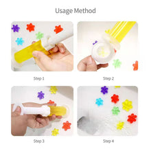 Load image into Gallery viewer, Flower Aromatic Toilet Gel Fragrance Deodorant Cleaner Toilet Air Freshener Remove Odors Leave No Traces 14 Flowers Bathroom Cleaning Tools
