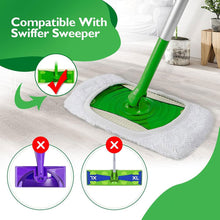 Load image into Gallery viewer, Thickened Elastic Band Flat Mop Pads Coral Fleece/Microfiber/Chenille Replacement Rotary Sweeper Mop Washable Wet Mopping Cloth for Floor Cleaning
