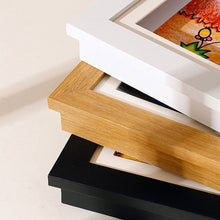 Load image into Gallery viewer, A4 Children Art Frame Wooden Magnetic Front Open Frametory for Poster Photo Drawing Paintings Pictures Display Home Decor
