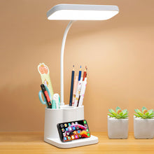Load image into Gallery viewer, Dimmable LED USB Learning Bedside Reading Night Light LED Desk Lamp Eye Protection Desk For College Student Dormitory Bedroom
