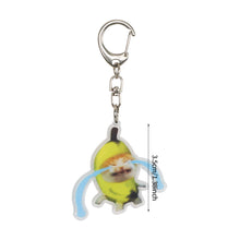 Load image into Gallery viewer, Happy Banana Cat Key Chain Mobile Phone Chain Keyring Student Gift Funny Cat Bag Pendant Lanyard Happy Cat Keychain

