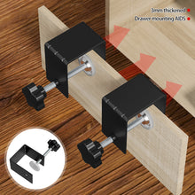 Load image into Gallery viewer, Thicken Woodworking Jig Steel Drawer Front Installation Clamps U Shape Drawer Panel Clips Cabinet Tool Home Furniture Accessories
