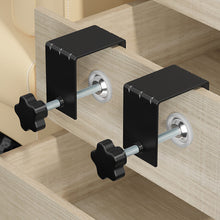 Load image into Gallery viewer, Thicken Woodworking Jig Steel Drawer Front Installation Clamps U Shape Drawer Panel Clips Cabinet Tool Home Furniture Accessories
