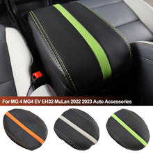 Load image into Gallery viewer, Car Armrest Console Storage Box Central Control Leather Cover For MG 4 MG4 EV EH32 MuLan 2022 2023 Auto Accessories
