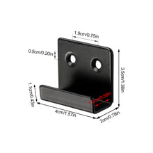 Load image into Gallery viewer, 1Pc Stainless Steel Hanging Hook Code Ceramic Tile Display Buckle U-shape Corner Bracket Joint Fastener Wall Support with Screws
