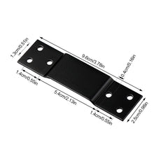 Load image into Gallery viewer, 1Pc Stainless Steel Hanging Hook Code Ceramic Tile Display Buckle U-shape Corner Bracket Joint Fastener Wall Support with Screws
