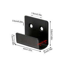 Load image into Gallery viewer, 1Pc Stainless Steel Hanging Hook Code Ceramic Tile Display Buckle U-shape Corner Bracket Joint Fastener Wall Support with Screws
