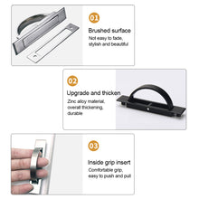 Load image into Gallery viewer, Tatami Hidden Handles Zinc Alloy Door Embedded Pull Cover Floor Cabinet Handle Dark Recessed Knobs Furniture Hardware
