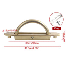 Load image into Gallery viewer, Tatami Hidden Handles Zinc Alloy Door Embedded Pull Cover Floor Cabinet Handle Dark Recessed Knobs Furniture Hardware
