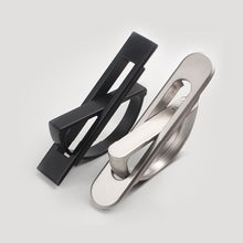 Load image into Gallery viewer, Tatami Hidden Handles Zinc Alloy Door Embedded Pull Cover Floor Cabinet Handle Dark Recessed Knobs Furniture Hardware
