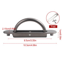 Load image into Gallery viewer, Tatami Hidden Handles Zinc Alloy Door Embedded Pull Cover Floor Cabinet Handle Dark Recessed Knobs Furniture Hardware
