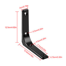 Load image into Gallery viewer, 1Pc Shelf Support Thickened Wall Mounted Shelf Bracket Multifunctional Triangular L-shaped Space Saving Fixed Bracket Furniture
