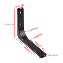 Load image into Gallery viewer, 1Pc Shelf Support Thickened Wall Mounted Shelf Bracket Multifunctional Triangular L-shaped Space Saving Fixed Bracket Furniture

