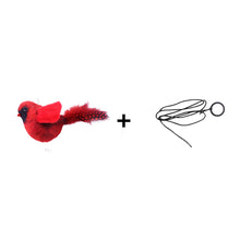 Load image into Gallery viewer, 1Pc Simulation Bird Cat Toy Funny Self-hey Feather Bird Interactive Toys Pet Supplies For Relieves Stress Cat Supplies
