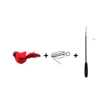 Load image into Gallery viewer, 1Pc Simulation Bird Cat Toy Funny Self-hey Feather Bird Interactive Toys Pet Supplies For Relieves Stress Cat Supplies
