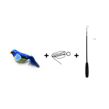 Load image into Gallery viewer, 1Pc Simulation Bird Cat Toy Funny Self-hey Feather Bird Interactive Toys Pet Supplies For Relieves Stress Cat Supplies
