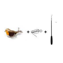 Load image into Gallery viewer, 1Pc Simulation Bird Cat Toy Funny Self-hey Feather Bird Interactive Toys Pet Supplies For Relieves Stress Cat Supplies
