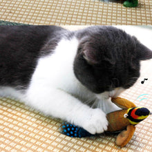 Load image into Gallery viewer, 1Pc Simulation Bird Cat Toy Funny Self-hey Feather Bird Interactive Toys Pet Supplies For Relieves Stress Cat Supplies
