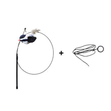 Load image into Gallery viewer, 1Pc Simulation Bird Cat Toy Funny Self-hey Feather Bird Interactive Toys Pet Supplies For Relieves Stress Cat Supplies

