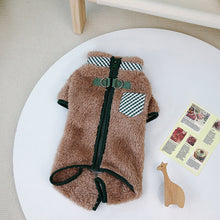 Load image into Gallery viewer, Pet Clothing Dog Clothes Double D-Ring Four Legs Fluffy Jacket for Dogs Autumn and Winter Small and Medium-Sized Dogs
