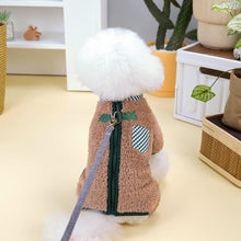 Load image into Gallery viewer, Pet Clothing Dog Clothes Double D-Ring Four Legs Fluffy Jacket for Dogs Autumn and Winter Small and Medium-Sized Dogs
