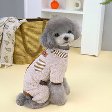Load image into Gallery viewer, Pet Clothing Dog Clothes Double D-Ring Four Legs Fluffy Jacket for Dogs Autumn and Winter Small and Medium-Sized Dogs
